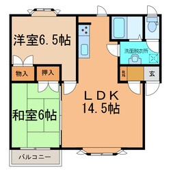 第2ロイヤルハイツの物件間取画像